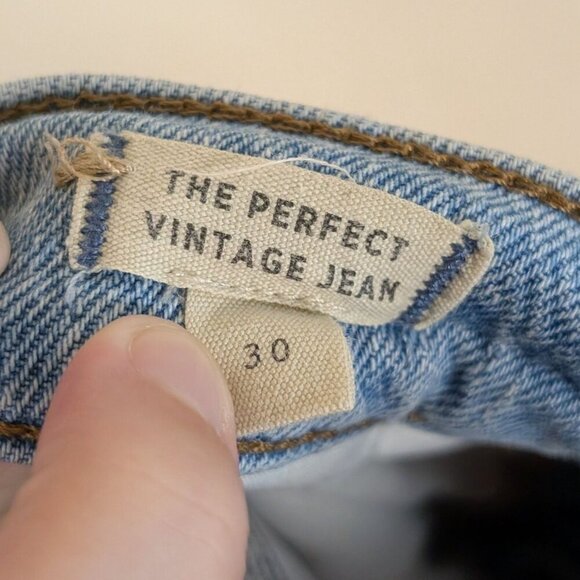 Madewell The Perfect Vintage Straight Leg Jeans Light Wash Women's Sz 30 - Picture 6 of 12